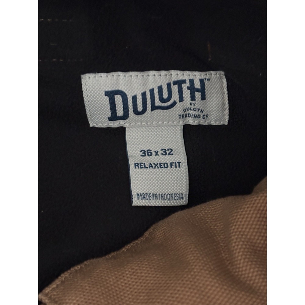 Duluth Trading Mens Fire Hose Fleece-Lined Relaxed Fit Pants 36 X 31 Warm Work - Picture 2 of 15